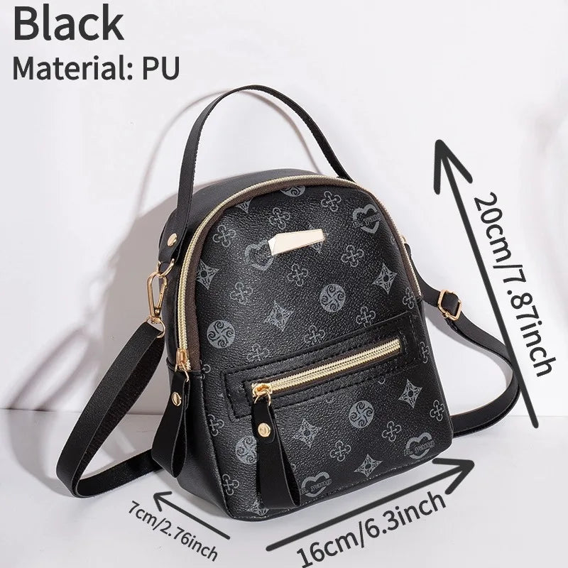 Flower Backpack 2022 Ladies Bag Fashion Backpack Women'S Bag Bag Women'S Fresh and Sweet Student School Bag