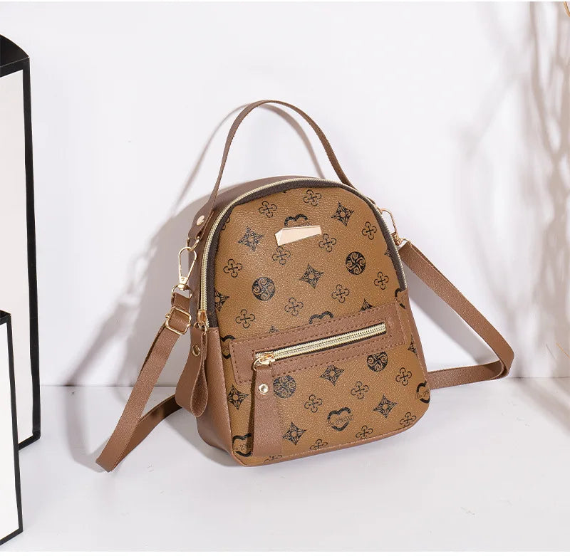 Flower Backpack 2022 Ladies Bag Fashion Backpack Women'S Bag Bag Women'S Fresh and Sweet Student School Bag