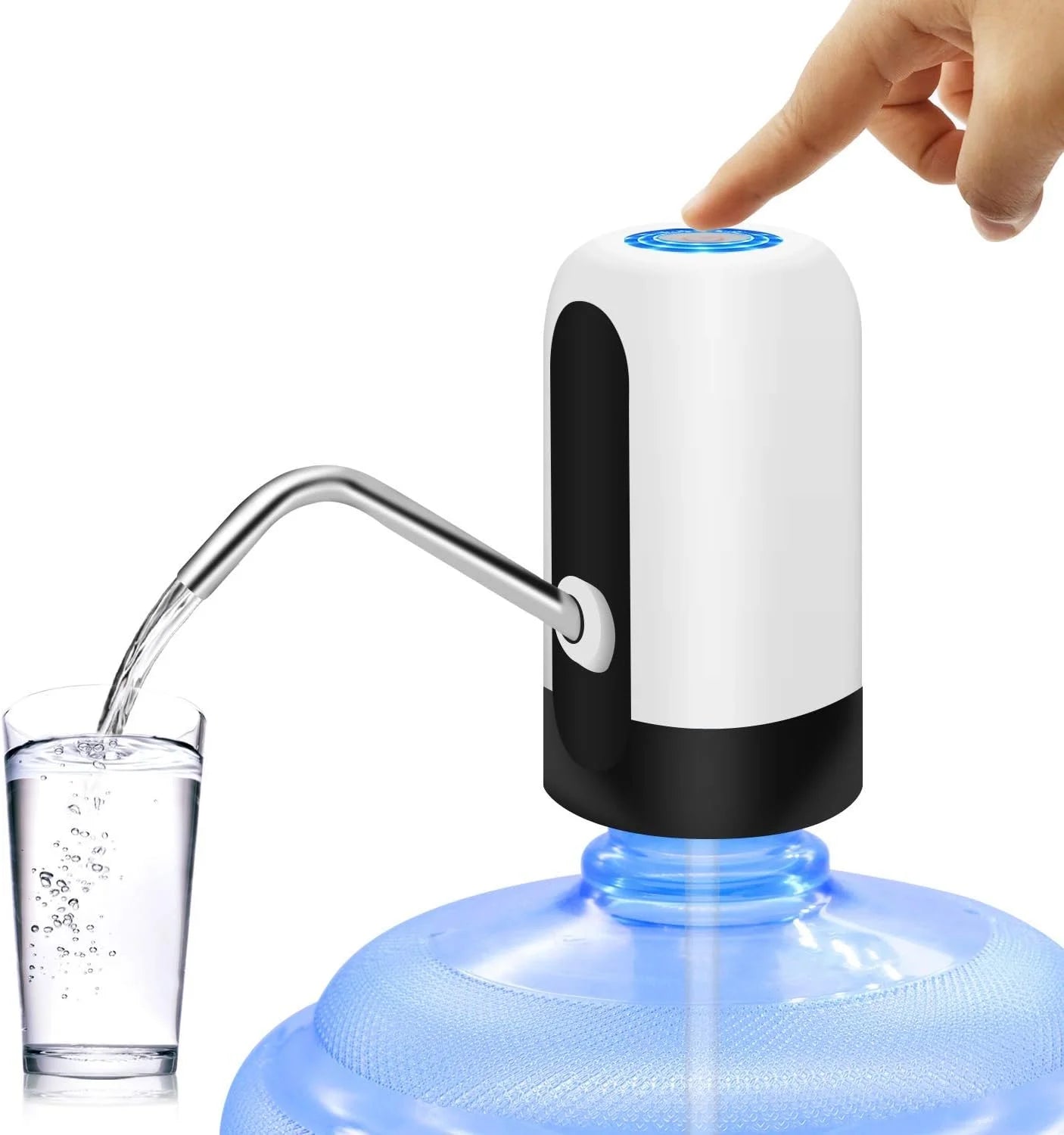 Electric Water Dispenser, Water Bottle Pump with USB Charging.