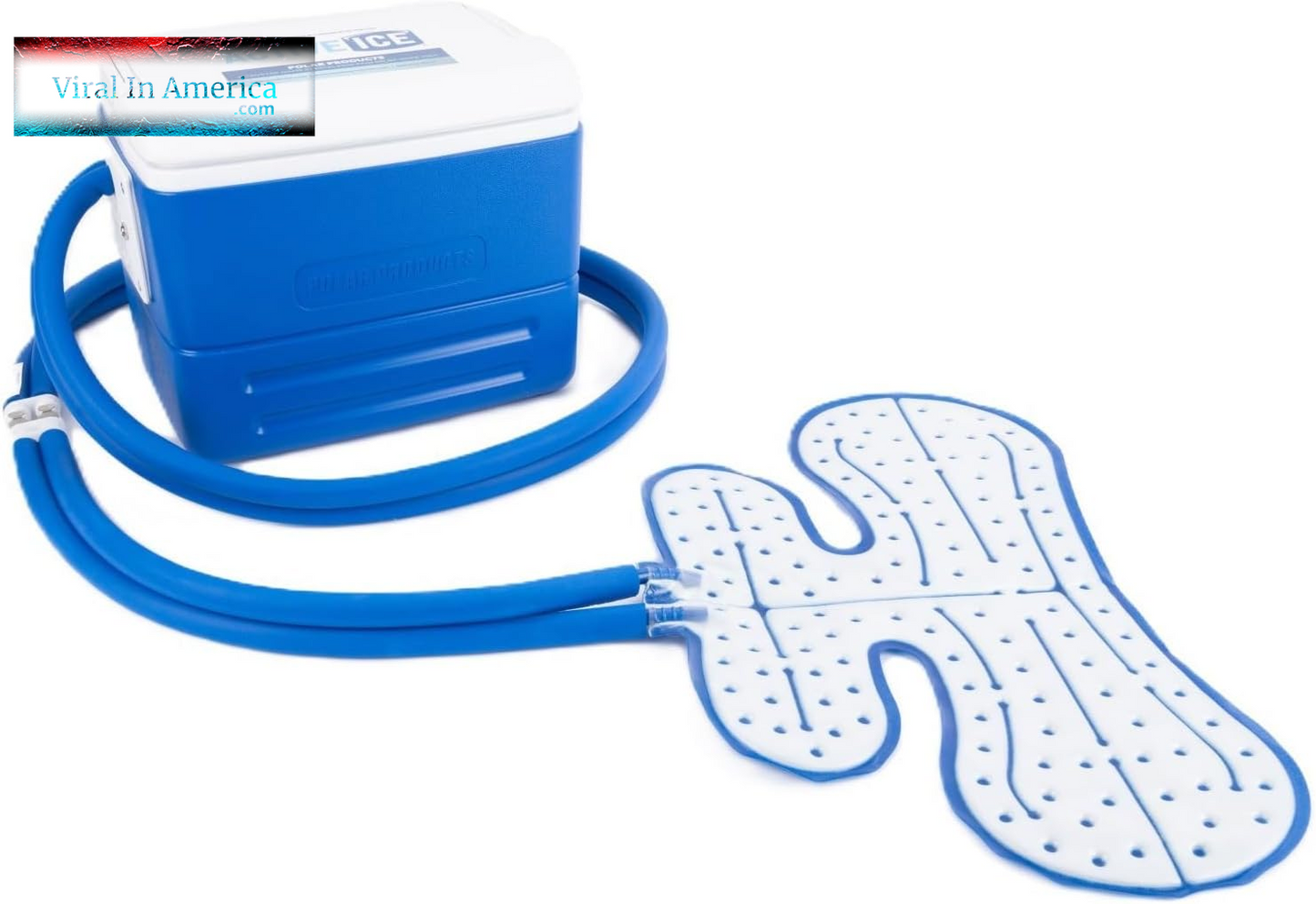 Polar Active Ice 3.0 | 9 QT Cold Therapy Ice Machine | Programmable Timer | Knee & Joint Pad | Cryotherapy Pain Relief System | Ace Bandage Style Compression