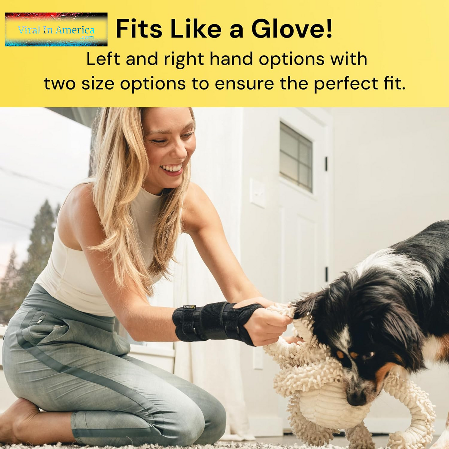 Braceup Carpal Tunnel Wrist Brace for Men and Women - Metal Wrist Splint for Hand and Wrist Support and Tendonitis Arthritis Pain Relief