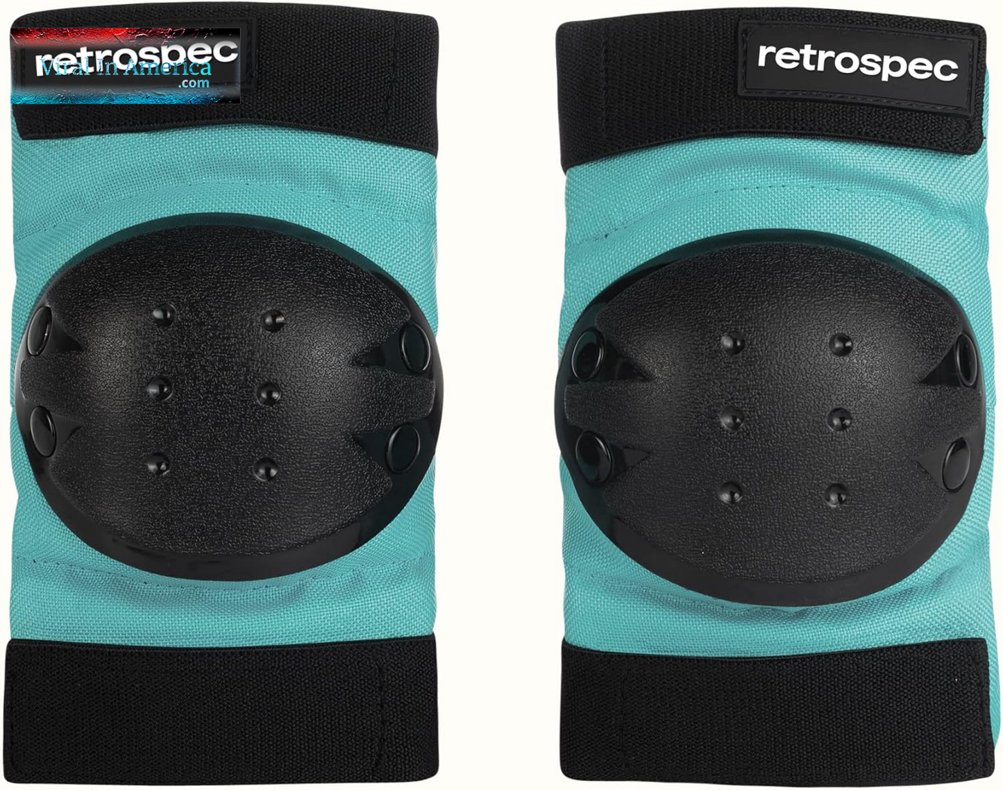Retrospec Knee Pads, Elbow Pads & Wrist Guards for Men, Women & Kids - Protective Gear for Skateboarding, Roller Skate, Rollerblade, BMX & Scooter - Multi Sport Pad Set