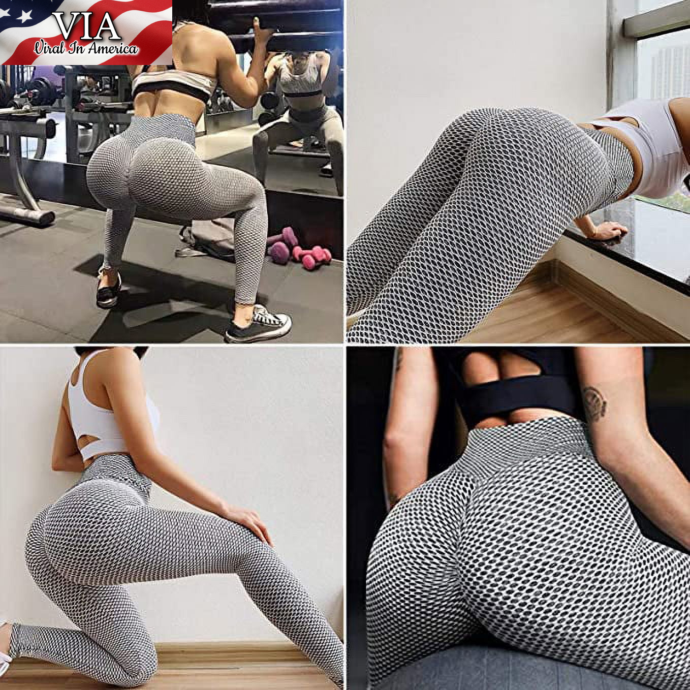 ''TIKTOK'' Viral Women's Body Sculpting Yoga Leggings: Rear Lift Enhancer for Confidence and Comfort